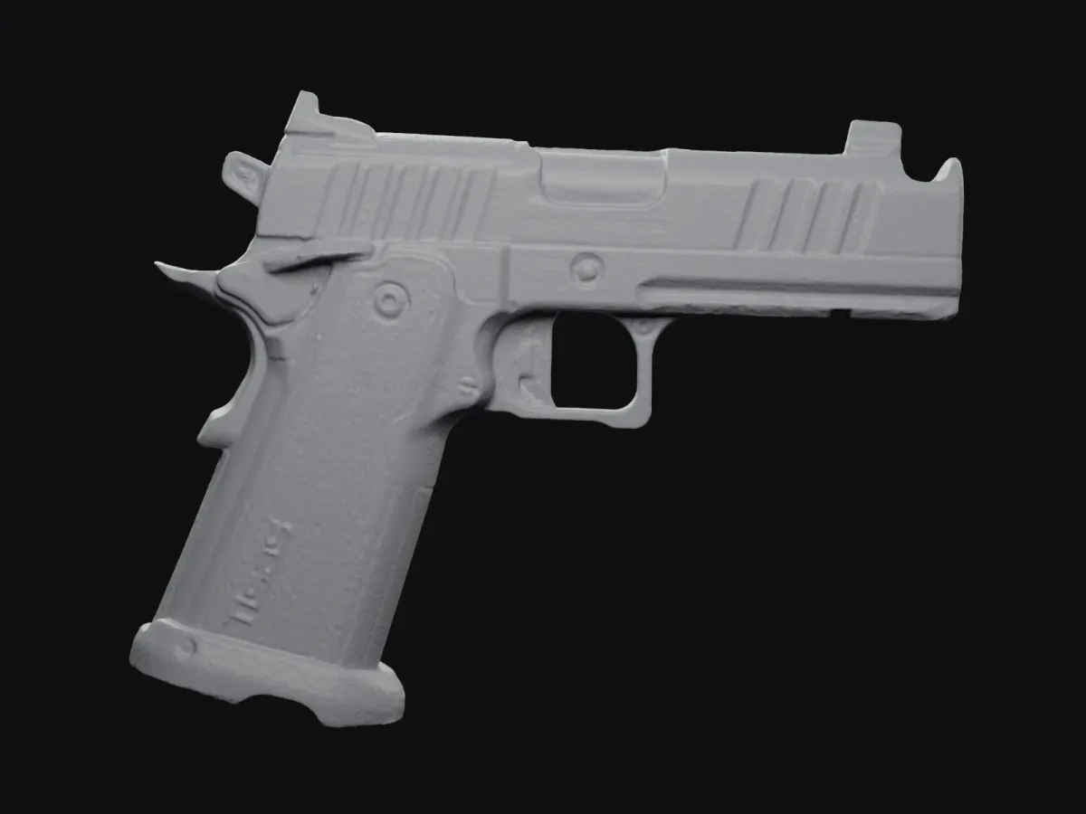 Tisas 2011 Carry Comp 1:1 3D szken STL, tokkészítő sablon – bal oldal