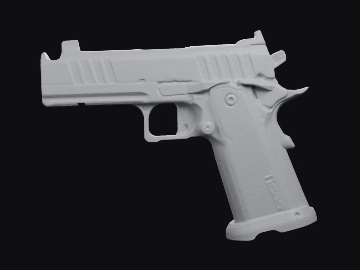 Tisas 2011 Carry Comp 1:1 3D szken STL, tokkészítő sablon – jobb oldal